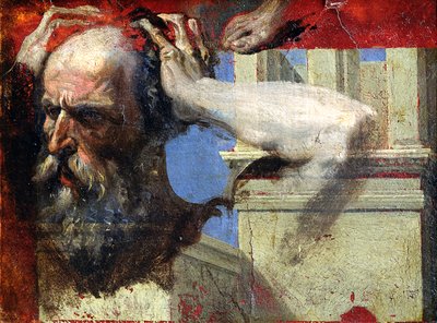 Figure Study for the Martyrdom of St. Symphorian by Jean Auguste Dominique Ingres